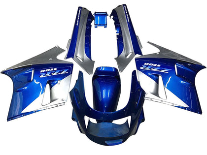 1990-1992 Kawasaki ZZR1100 Gray Blue Fairing Kit