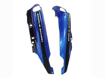 1990-1992 Kawasaki ZZR1100 Blue Black Fairing Kit