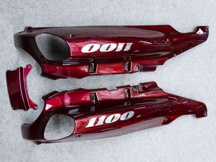 1993-2003 Kawasaki ZZR1100 Dark Red Fairing Kit