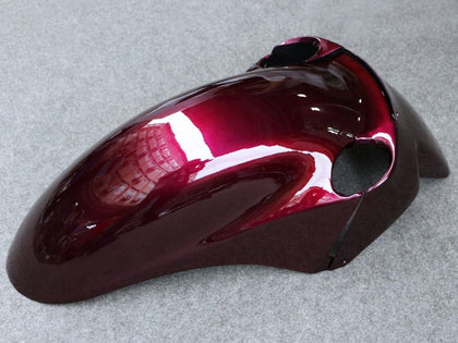 1993-2003 Kawasaki ZZR1100 Dark Red Fairing Kit