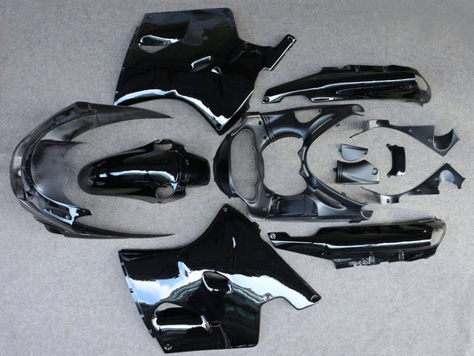 1993-2003 Glossy Black Kawasaki ZZR1100 Fairing Kit