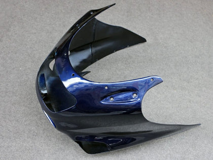 1993-2003 Kawasaki ZZR1100 Glossy Blue Gray Fairing Kit