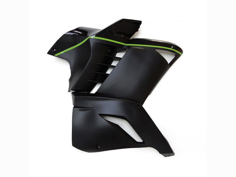 Purchase 2007-2009 Matte Black Green Lines Kawasaki GTR1400/ZG1400 Motorcycle Fairings UK