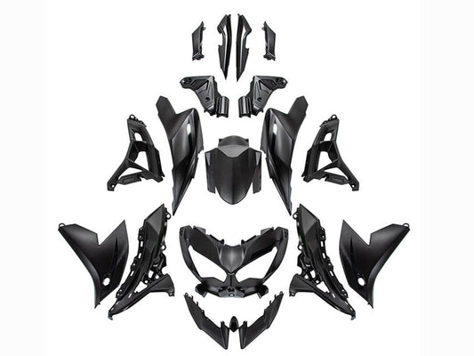2022-2025 Black Kawasaki Versys 650 Fairing Kit