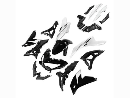 2022-2025 Kawasaki 650 Black White Versys Fairing Kit