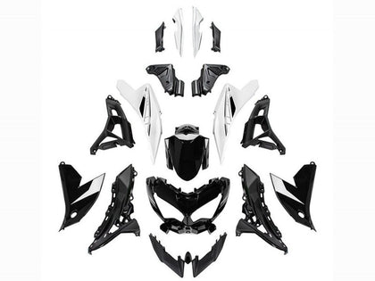 2022-2025 Kawasaki 650 Black White Versys Fairing Kit