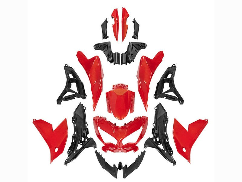 Purchase 2022-2025 Red Black Kawasaki Versys 650 Motorcycle Fairings UK
