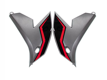 2022-2025 Kawasaki 650 Gray Red Versys Fairing Kit