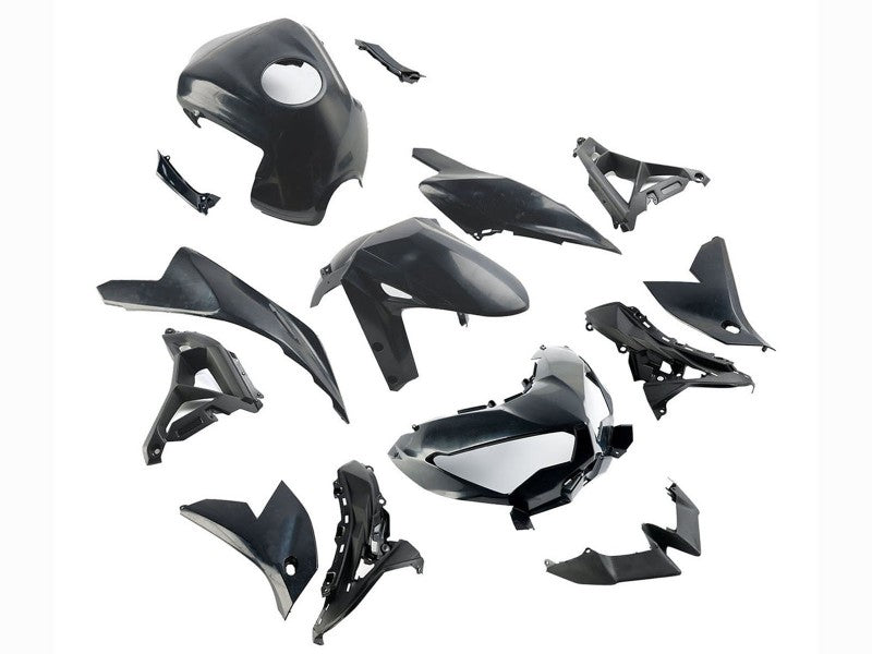 Purchase 2022-2025 Glossy Black Kawasaki Versys 650 Motorcycle Fairings UK