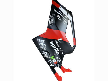 2003-2006 Aprilia RSV1000 Black Red Fairing Kit