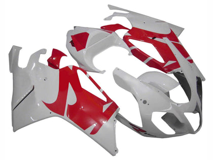 2003-2006 Aprilia RSV1000 Red White Fairing Kit