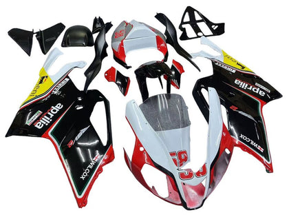 2003-2006 Aprilia RSV1000 Red Black White 58 Fairing Kit