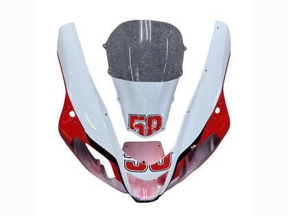 2003-2006 Aprilia RSV1000 Red Black White 58 Fairing Kit