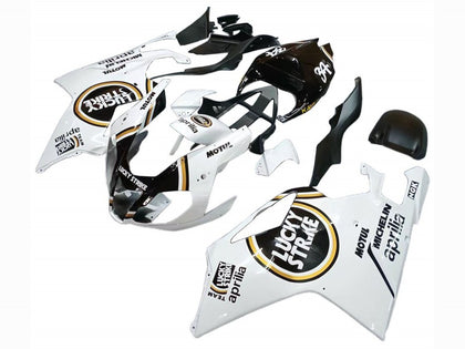 2003-2006 Aprilia RSV1000 White Black Lucky Strike Motul Michelin Fairing Kit
