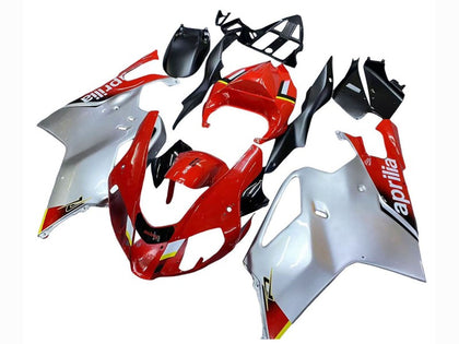 2003-2006 Aprilia RSV1000 Red Gray Fairing Kit