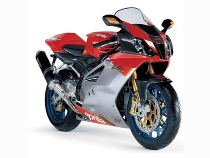 2003-2006 Aprilia RSV1000 Red Gray Fairing Kit