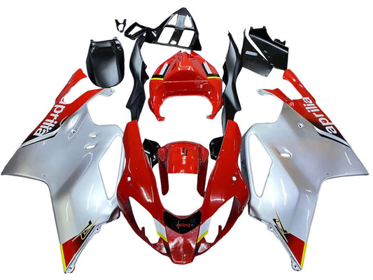 2003-2006 Red Grey Aprilia RSV1000 Fairing Kit