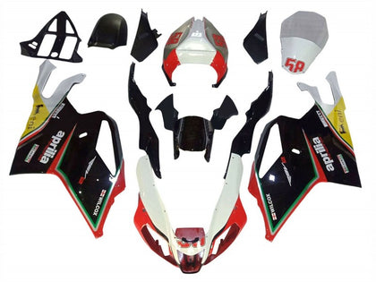 2003-2006 Aprilia RSV1000 White Black 58 Fairing Kit