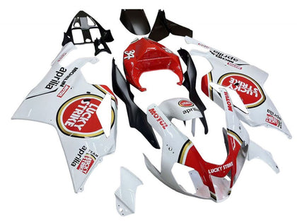 2003-2006 Aprilia RSV1000 Red White Lucky Strike Motul 34 Fairing Kit