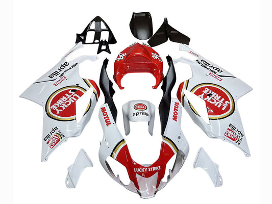 2003-2006 Red White Lucky Strike Motul 34 Aprilia RSV1000 Fairing Kit