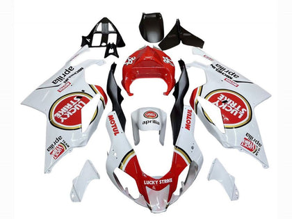 2003-2006 Aprilia RSV1000 Red White Lucky Strike Motul 34 Fairing Kit