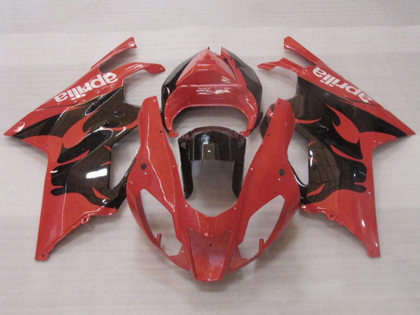 2003-2006 Red Black Aprilia RSV1000 Fairing Kit