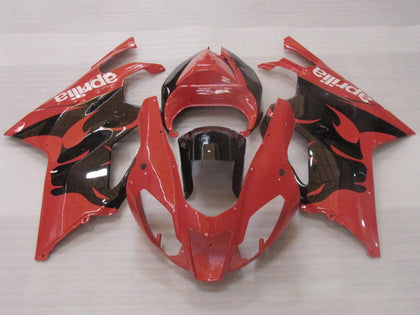 2003-2006 Aprilia RSV1000 Red Black Fairing Kit