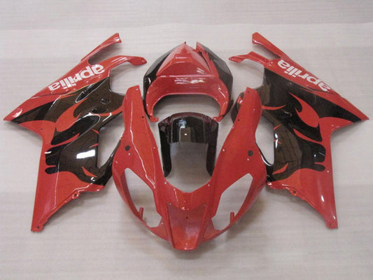 2003-2006 Red Black Aprilia RSV1000 Fairing Kit