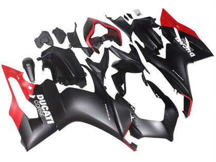 2020-2024 Ducati Panigale-V2 Black Red Corse Fairing Kit