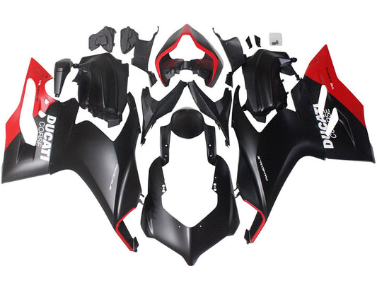 2020-2024 Black Red Corse Ducati Panigale V2 Fairing Kit