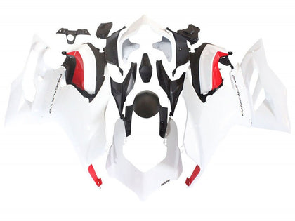 2020-2024 Ducati Panigale-V2 White Black Fairing Kit