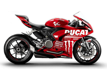 2020-2024 Ducati Panigale-V2 / Monster Red Black Corse Fairing Kit