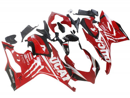 2020-2024 Ducati Panigale-V2 / Monster Red Black Corse Fairing Kit