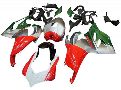 2020-2024 Ducati Panigale-V2 Red Gray Green Fairing Kit
