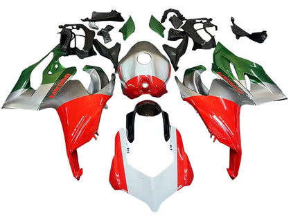 2020-2024 Ducati Panigale-V2 Red Gray Green Fairing Kit