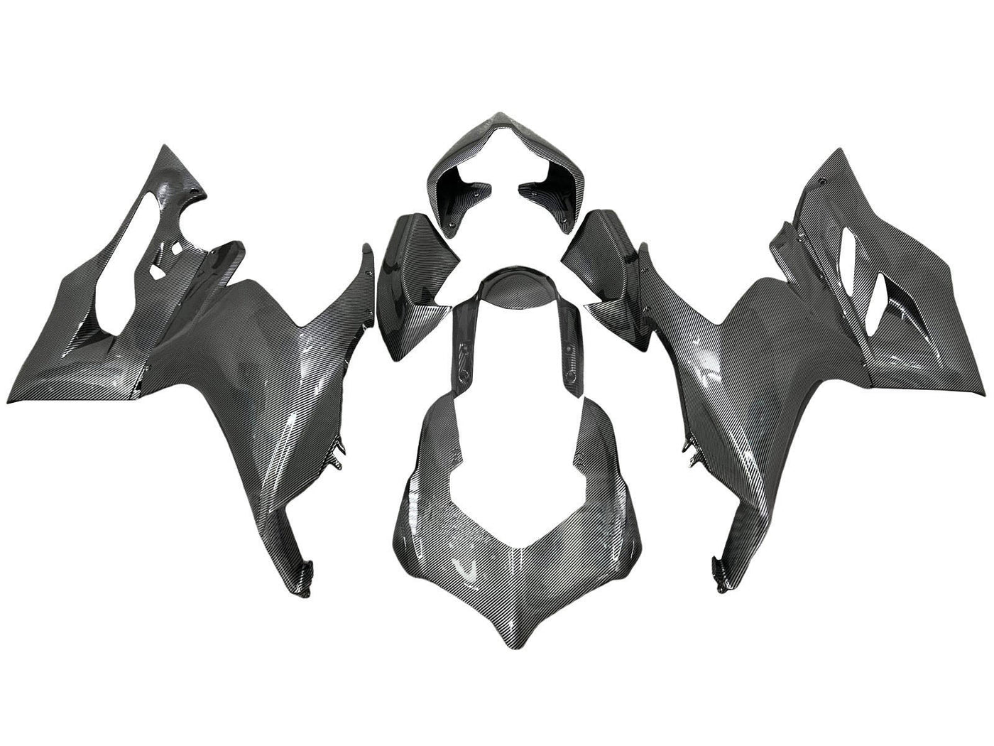 2020-2024 Black Carbon Fiber Ducati Panigale V2 Fairing Kit