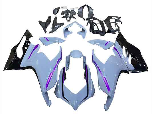 2020-2024 Glossy Grey Black Ducati Panigale V2 Fairing Kit