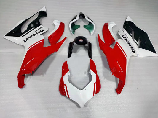 2020-2024 White Red Black Ducati Panigale V2 Fairing Kit