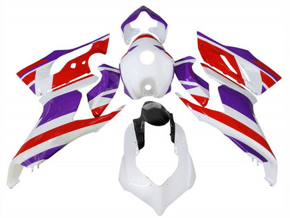 2020-2024 Ducati Panigale-V2 Glossy Purple Red White Fairing Kit