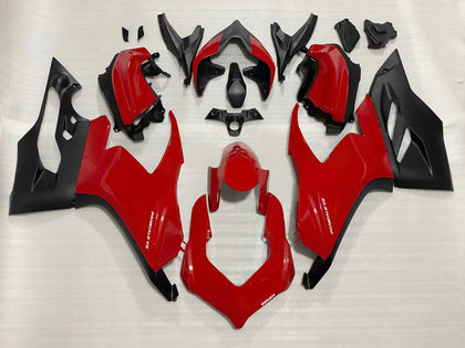 2020-2024 Ducati Panigale-V2 Red Black Fairing Kit