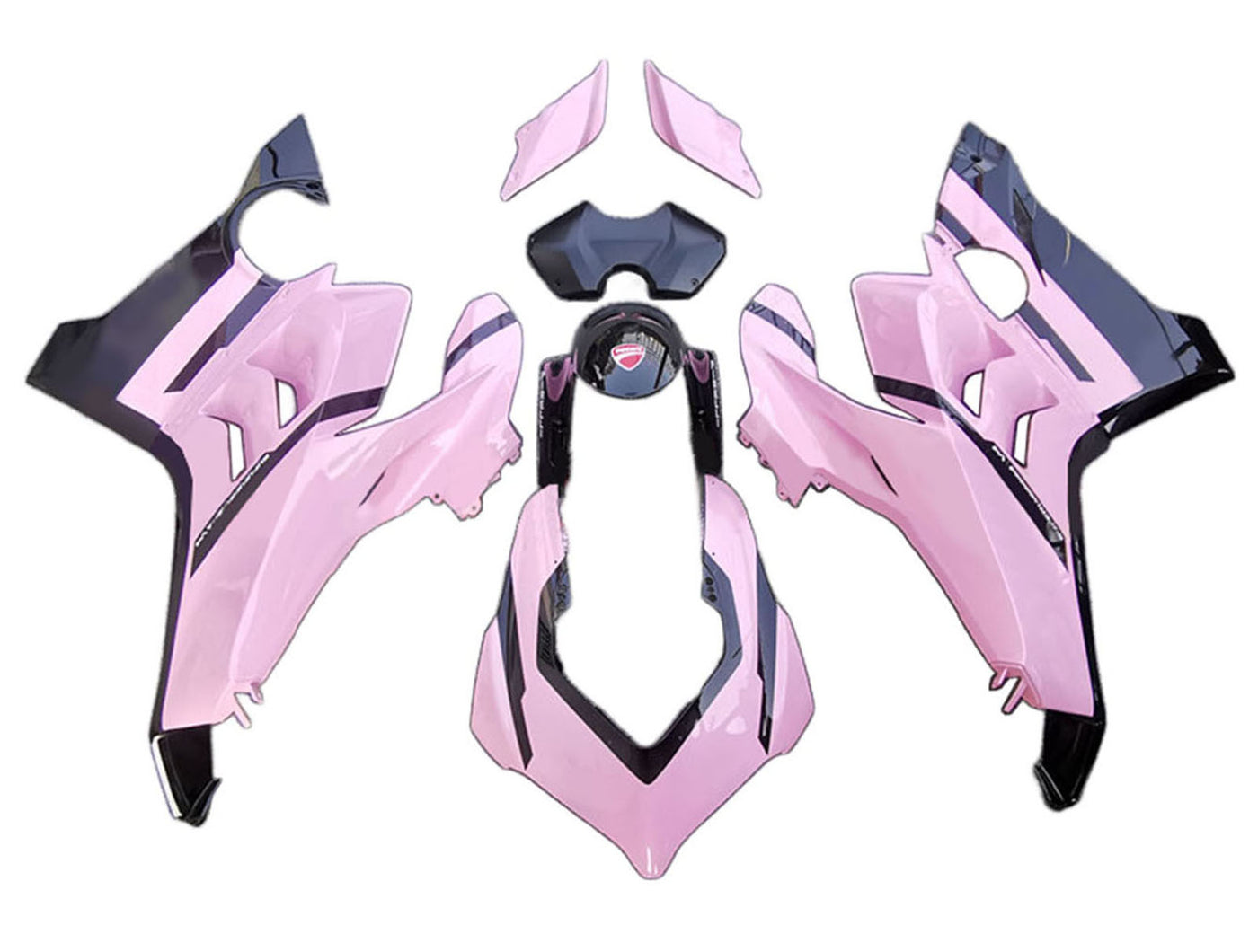 2020-2021 Pink Black Ducati Panigale V4 V4S Fairing Kit