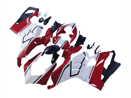 2020-2021 Ducati Panigale-V4 Red White V4S Fairing Kit