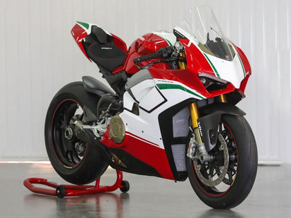 2018-2019 Ducati Panigale-V4 White Red Black V4S Fairing Kit