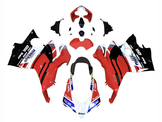 2018-2019 Red White Black Flex Box Givi Ducati Panigale V4 V4S Fairing Kit