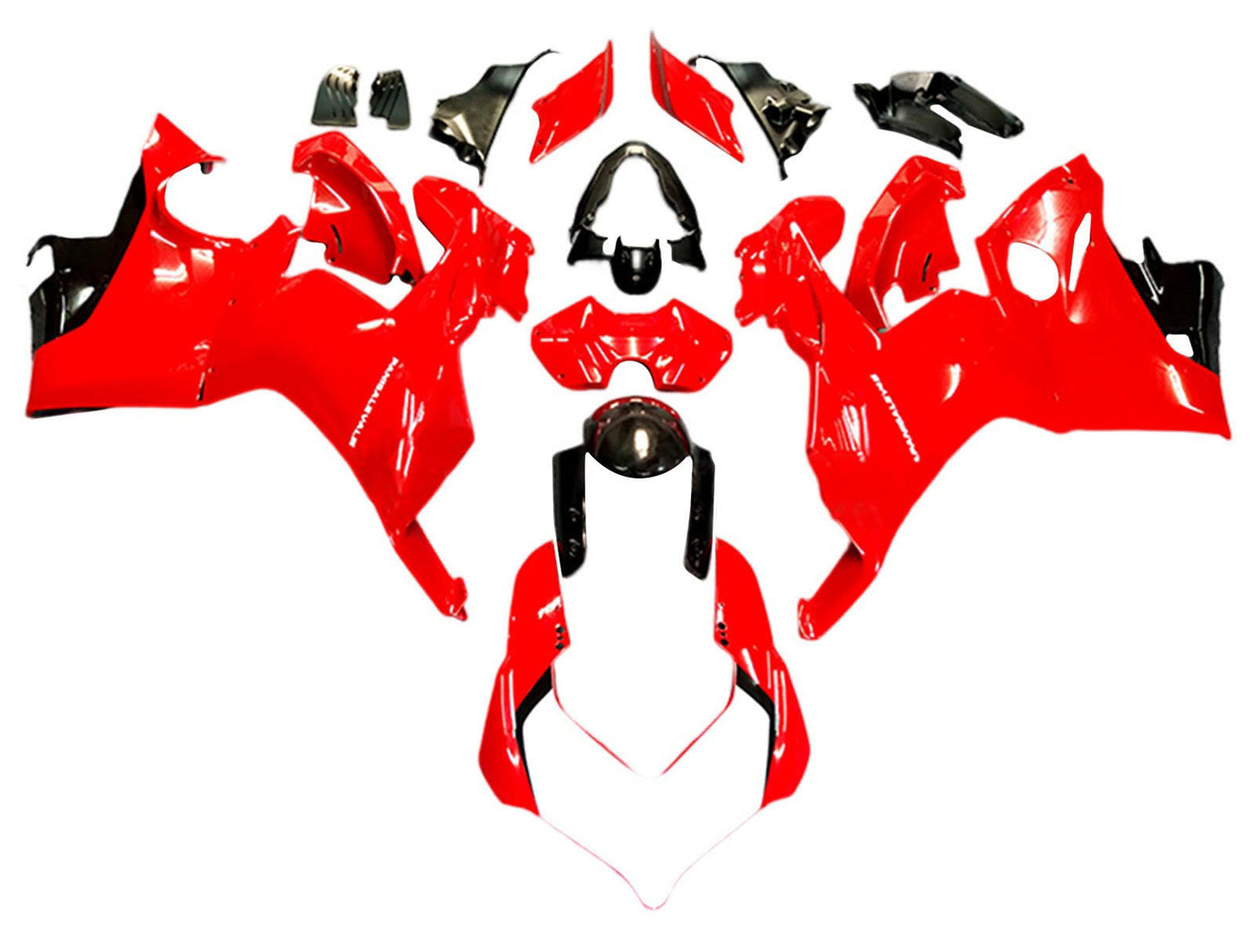 2018-2019 Red Black Ducati Panigale V4 V4S Fairing Kit