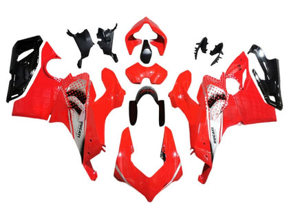 2018-2019 Ducati Panigale-V4 Red Black V4S Fairing Kit