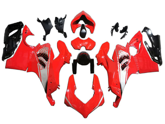 2020-2021 Red Black Ducati Panigale V4 V4S Fairing Kit