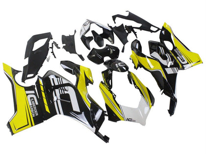 2020-2021 Ducati Panigale-V4 Black White Yellow V4S Fairing Kit