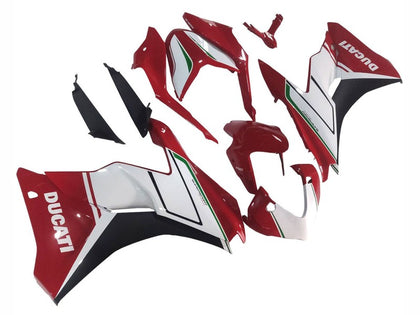 2017-2022 Ducati 939 / 939S White Red Supersport Fairing Kit