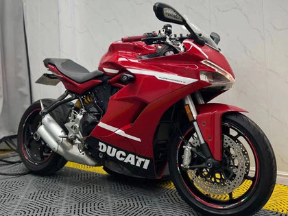 2017-2022 Ducati 939 / 939S Black White Red Supersport Fairing Kit